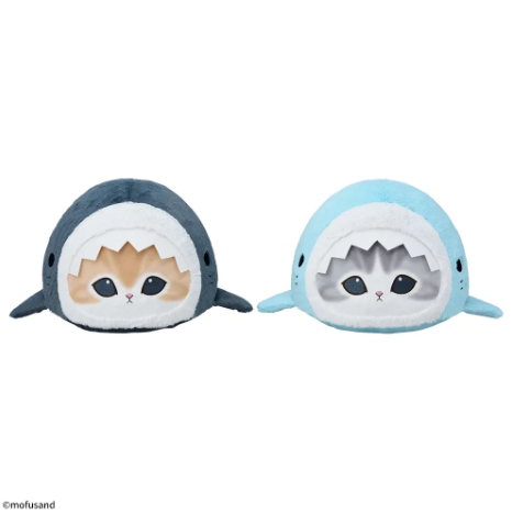 2026/5/28入荷】mofusand PM ドームクッション“サメにゃん” | クレーン